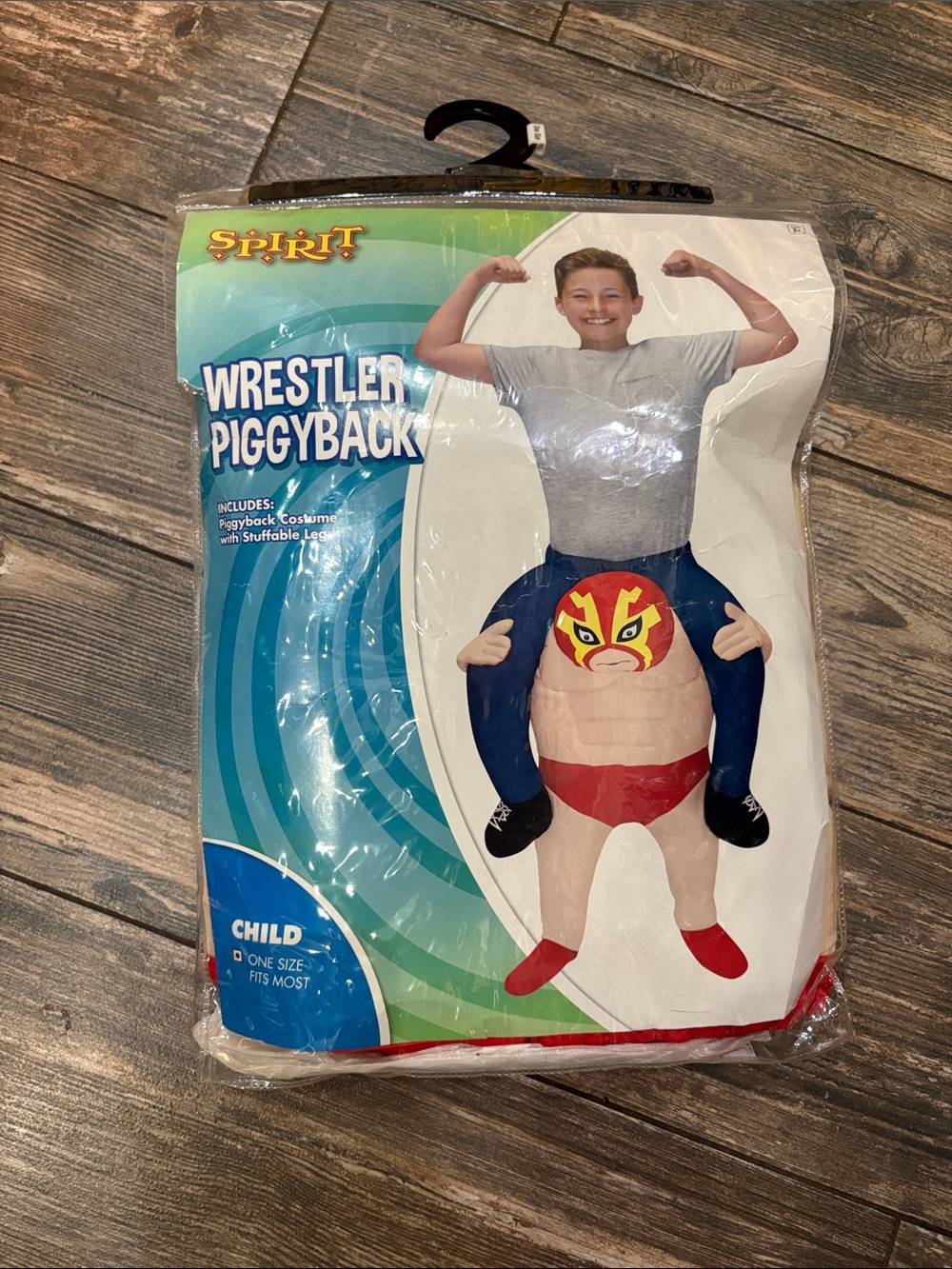 Wrestler Piggyback Costume